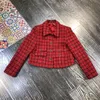 Vestes Femmes Designer Chan Nouvelle marque veste designer Mode haut de gamme automne hiver logo tweed manteau pardessus Loisirs Printemps Manteaux cardigan