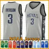 Georgetown Mens Allen 3 Iverson LeBron 23 James Kawhi Basketball Jersey 2 Kyrie Leonard Dwyane 3 Wade Irving Stephen 30 Curry