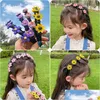 ヘッドバンド子供壊れた毛ヘッドバンドガールプリンセスプレスヘアノンズスリップヘアピンドロップデリバリージュエリーヘアジュエルリーDH5DX