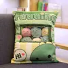 One Bag 8 Piece Carrot Plush Toy Simulation Snack Cushion Kawaii Sakura Rabbit Dinosaur Plush Creative Toy For Kids J220729