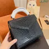 3 Three types of patterns bag Fashion Designer Women Cross Body totes Square Flap Shoulder Luxury with Y letter logo genuine leather Underarm handbag Wallet Purse