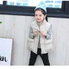 Gilet épaissir hiver bébé filles vêtements d'extérieur chauds enfants veste sans manches fille 1 pièce enfants vêtements 221109