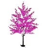 Dekoracje ślubne 2.5 -metrowe LED sztuczne Cherry Blossom Tree Light Christmas 480pcs żarówki 110 220 VAC Rainproof Fairy Decor
