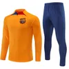 Ansu Fati Men Kids Tracksuit Camisetas de Football 2022 2023 Barca Set Adult Griezmann F. De Jong Lewandowski Training Suit jas Chandal Futbol Survetement