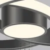 LED Pendant Lamps Dimmable Modern Circles Dining Room Ceiling Chandeliers Restaurant Kitchen Island Parlor Indoor Hanging Light