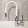 Kitchen Faucets Color Hose Black White Chrome and Cold Water Mixing Sink Stainless Steel 221109