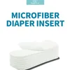 Doekluiers vallen Happyflute Wasbare Wasbare herbruikbare babyluier Inserts MicroFiber 3 Lagen 221107