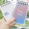 Koreanische Nette Spule Journal Writing Notebook 6 Ring Binder Tagebuch Notizblock Nachfüllbare Reise Memo Note Pad Für Kinder Studenten