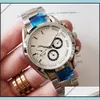Wristwatches Wholesale Fashion Mens Watch Luxury Watch Stainless Steelwatch All Work Work Designer Matic Movement Watches DH7AU
