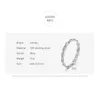 Silber einfache geflochtene Ring Textur stapelbare Ringe für Frauen minimalistischen feinen Schmuck