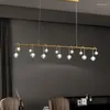 Pendelleuchten Einfache Bar Kronleuchter Licht Luxus Kupfer Esszimmer Lampe Personalisierte Mode Joker Für Tisch/Schlafzimmer/Wohnzimmer/Lobby
