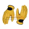 ST102 Retro Sheepeske Deatable Leather Processicy Hloves Hloves Gloves Men Motocross Wintersummer Gloves Full/Half Pinger Glove