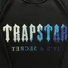 Mens Hoodies broderade kvinnor Jacka Trapstar Tracksuit Men Chenille avkodade Crew Neck Rock Candy Flavor Black Blue Pullover P416