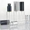 100pcs 30ml açık cam parfüm şişesi seyahat kozmetik sprey atomizasyon kabı boş doldurulabilir