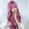 Peruca de renda de cabelo GRANY GRANÇA CHINE LONGO CABELO CABELO CABELO BIG BANDA BANGA DE AR