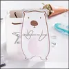 Seaux À Glace Et Glacières Bande Dessinée Glacière Sacs Été Recycler Sac Voyage Portable À L'extérieur Cool Pack Animal Compresse Froide Packs Dro Dhv2M