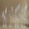 Wedding Decoration Centerpiece Candelabra Clear Candle Holder Acrylic Candlesticks for Weddings Event Party