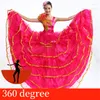 Stage Wear Flamenco Gonna Classica Corrida Spagnola Costume da Ballo da Donna Gypsies Dress Pancia Gonne SL1458