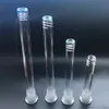 Sigara Aksesuar Nargiller 3inch-6inch 18mm Erkek-14mm Dişi Cam Downstem Difüzör Tüpü Kök Adaptörü Cam Beher Bong Borular için Göğüs Diftelenmiş