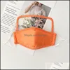 Maschere di design Maschere per bambini con scudo in cotone PM2 5 Maschera protettiva per bambini Panno lavabile antipolvere Consegna a goccia Giardino domestico H Dhl5R