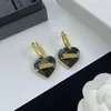 Mode Alphabet Herz Baumeln Hoop Ohrring Frauen Luxus Schmuck Ohrringe Eardrop Party Bijoux Hochzeit Liebhaber Geschenk