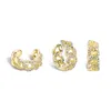 Ear Cuff TOPGRILLZ Small Clip Earrings For Women Vintage Simple GoldWhite Gold Jewelry Accessories 2211099699185