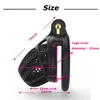 2023 NEW Male Device 3D Print Bee-hive Design Breathable Cock Cage 2 Types of Penis Rings Adult Products Sex Toys M0014460689