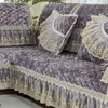 Chega a cadeira do braço de inverno Sofá de almofada de molho de molho de veludo de veludo europeu de luxo em estilo de luxo de luxo de estilo europeu