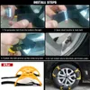 6pcs 165-265 mm Cars Sneeuwketens TPU Wheel Security Chains verstelbare sneeuw-bakketens riem noodsituaties anti-skid anti-slip pqy-stc04