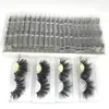 Duża wyprzedaż norka rzęs Fałszywe przedłużenie rzęs D Curl Fluffy Natural Full Strip Dramatyczne 3D Effect Lash