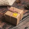 Confezione regalo Stelle Adesivi Kraft Busta Confezione Decorazione di nozze Etichetta adesiva Buon Natale Sigillo adesivo Natale