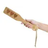 Candiway Super lisse durable drôle de bambou pagaie fessée avec beau motif de coeur jouet sexy pour couple J220803