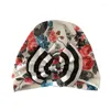 Chapeaux 2022 mignon bébé chapeau coton doux Turban oreille noeud fille Style bohème enfants enfants né casquette pour filles chapeaux