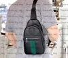 Ophidia Avenue 슬링 백 2880 52569 Mens Chest Bags 소가죽 디자이너 정품 가죽 숄더 Mans Luxurys 디자이너 크로스 바디 지갑 지갑 메시지 핸드백 토트