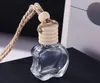 Diffusers Car Perfume Bottle Glass Decoration for Pendant 8ml Ornament Air Freshener for Essential Oils Diffuser Fragrance Storage Pocket Empty-Bottle SN5022