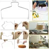 Baking Tools 156Pcs Cake Decorating Supplies Kit Disposable Piping Bags Icing Tips Nozzle For Beginners Cakes Bread Set