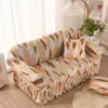 Stuhlhussen High Stretch Sofabezug für Wohnzimmer Milch Slik Stoff Rock Schonbezüge elastische All-Inclusive Couch Loveseat