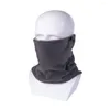 Caschi da motociclista 1PC Scaldacollo in morbido pile polare Pattinaggio da corsa Sciarpa sportiva Maschera per il viso Cappello da escursionismo da campeggio Caldo copricapo da ciclismo