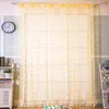 Gordijn 1x2m liefde vormlijn kwastje zilveren string valance woonkamer divider bruiloft diy home decor