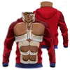 Herrtröjor plåtarbetare 3d tryckt modesweatshirt kvinnor män avslappnad pullover hoodie mask varma cosplay kostymer 03