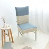 Sandalye kapakları kapak birleştirme stili oturma odası taburesi yüksek arkaya lingge kumaş elastik funda de eşik yemek el/ofisler silla