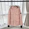 Гусиная куртка вниз слоистые куртки мужские женские дизайнеры дизайнеров Parka Coats Veste Homme зимняя толстая толстовка верхней толсты