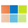 1Pcs Waterproof PET Transparent Sticky Notes Memo Pad 50 Sheets Stickers For Student Office Stationery