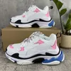 Casual Shoes Designers Triple S Trainer Platform Old Dad Women Light Blue Pastels Black Grey White Beige Orange Multi-Color Paris 17