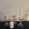 Candle Holders 3.46 / 4.52 5.51in High Pillar Wedding Centerpieces Candlestick Candles Stand Decoration For Weddings