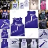 Basketball Jerseys TCU Horned Frogs Basketball Jersey NCAA College Desmond Bane Francisco Farabello Mike Miles Emanuel Miller Micah Peavy Chuck O'Bannon Jr.