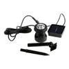 Waterproof 6 LED Underwater Solar Power Spot Light Outdoor Garden Lawn Lamp Dropship