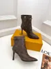 Diseñadores para mujer Botas Cuero Martin Tobillo Bota Chaelsea Moda Onda Color Suela de goma Cincha elástica Plataforma de lujo NEUMÁTICO bottega -N200