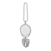 Sublimatie auto ornament decoraties hanger ketting engel vleugels vorm blanco hete overdracht afdrukken verbruiksartikelen benodigdheden decor sleutelhanger