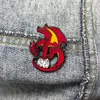 Brooches Red Dragon On D20 Dice Badge Hard Enamel Pin Dunge0ns And Drag0ns Game Gifts Merchandise
